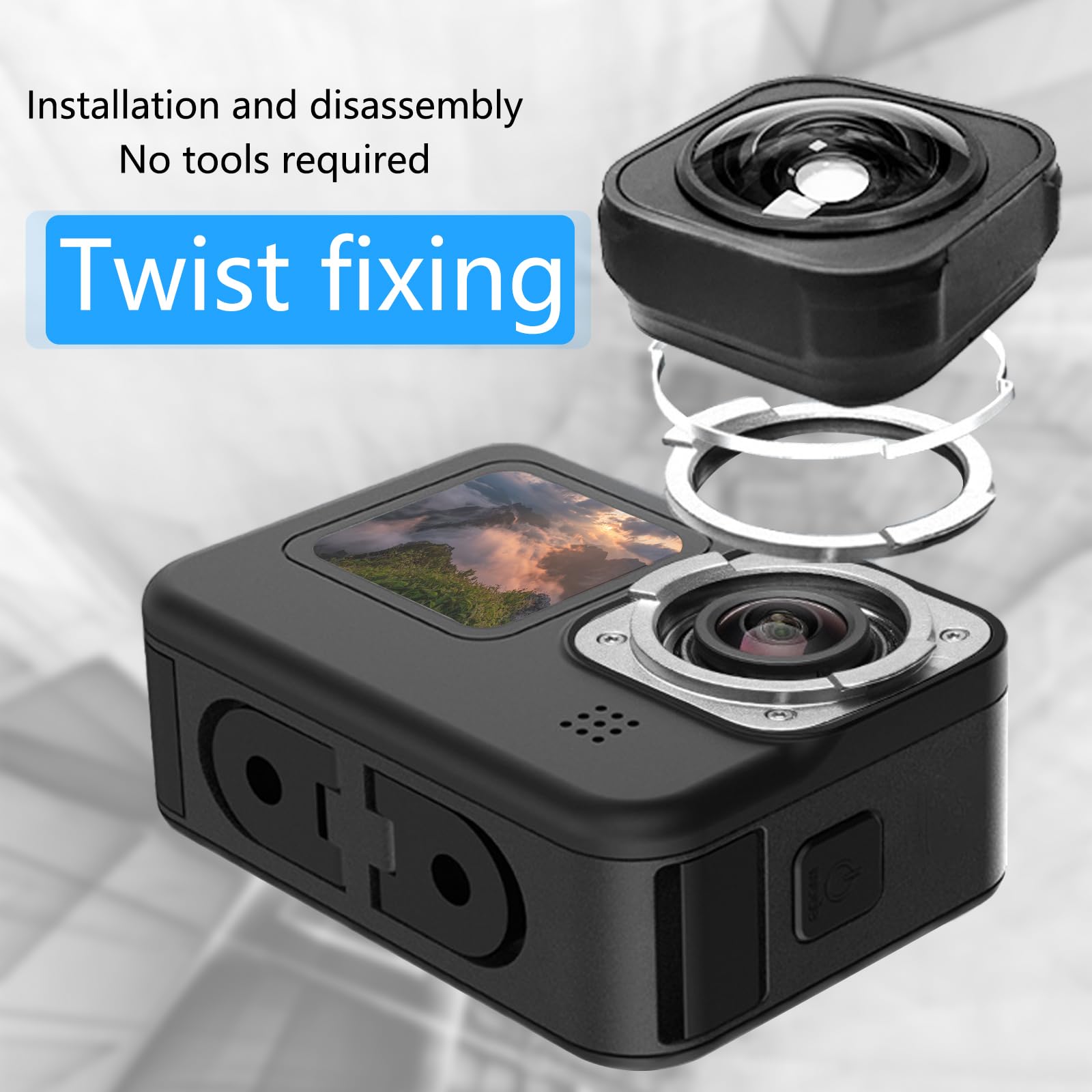 レンズ(単焦点) GoPro - Max Lens Mod Maxレンズモッド2.0 - 超広角POVカメラレンズ | GoPro